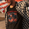 PREMIUM SOLIDERS IN FLOWER T-SHIRT NDM