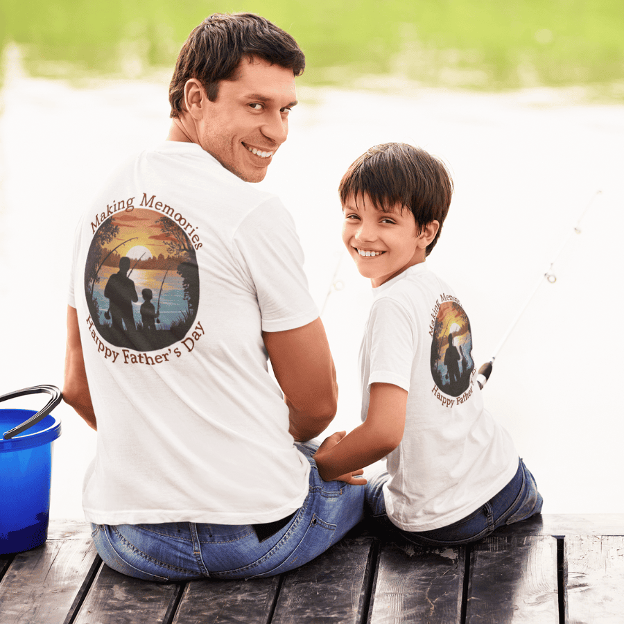 PREMIUM DAD MAKING MEMORIES T-SHIRT NDM
