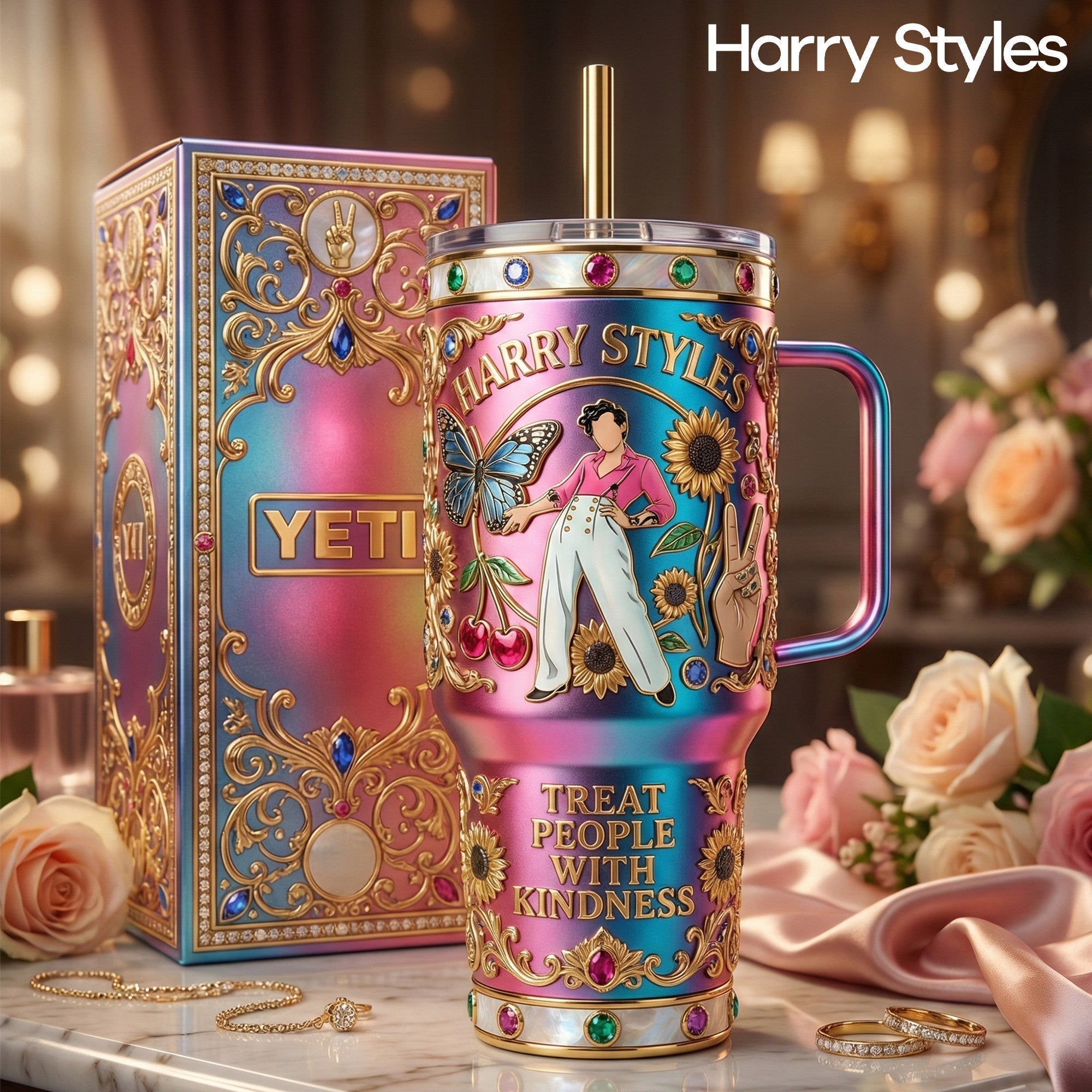HLS 40oz Tumbler With Handle LNTH