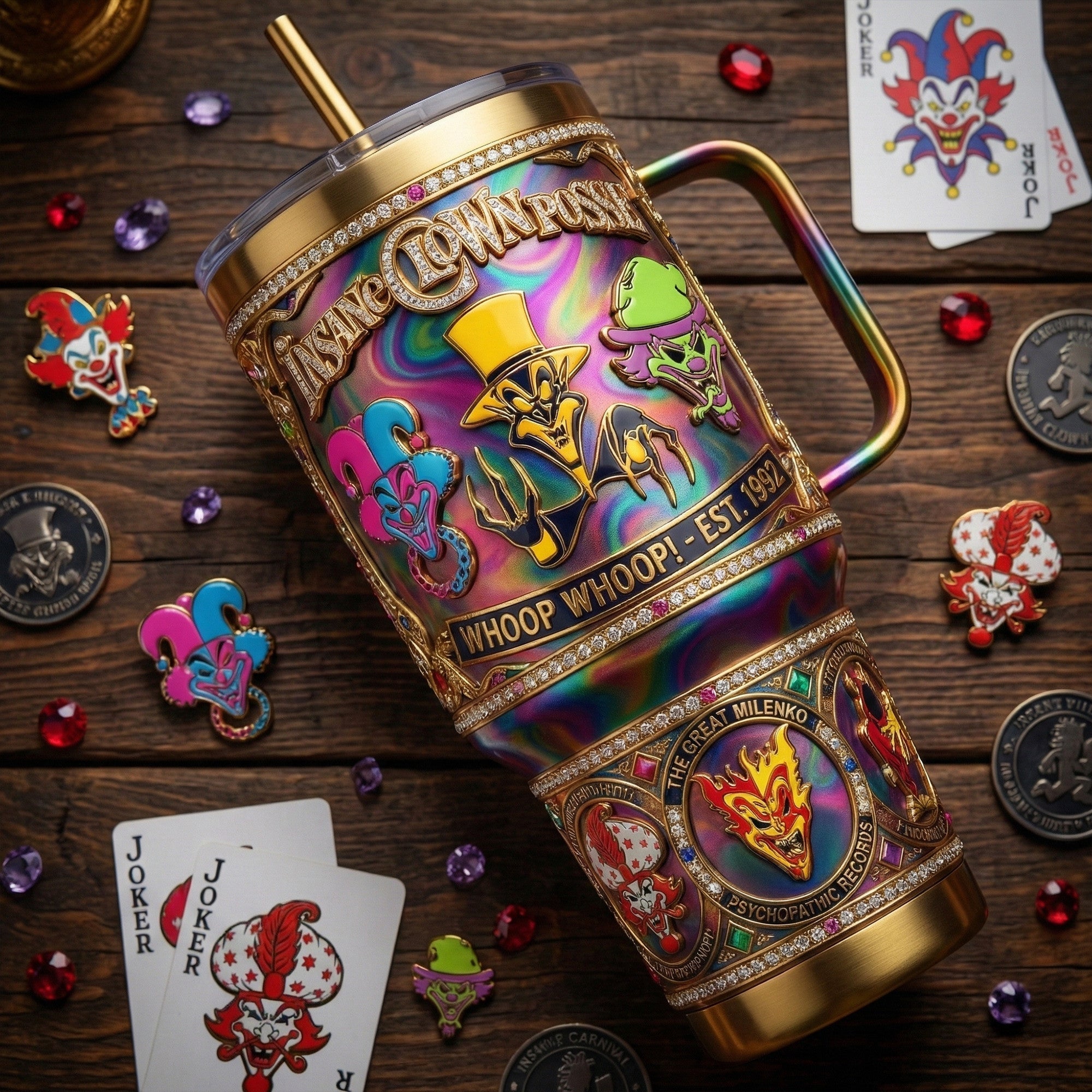 ICP 40oz Tumbler With Handle LNTH