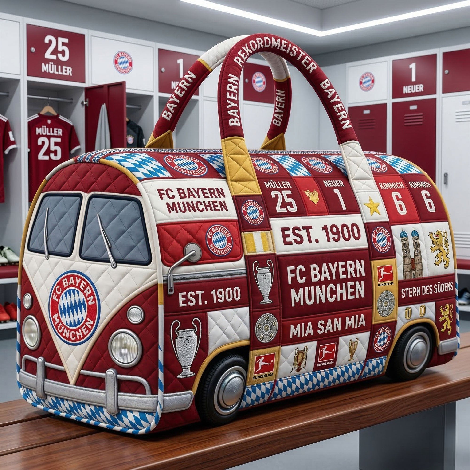 BAY Premium Quilted Duffle Bag DAT