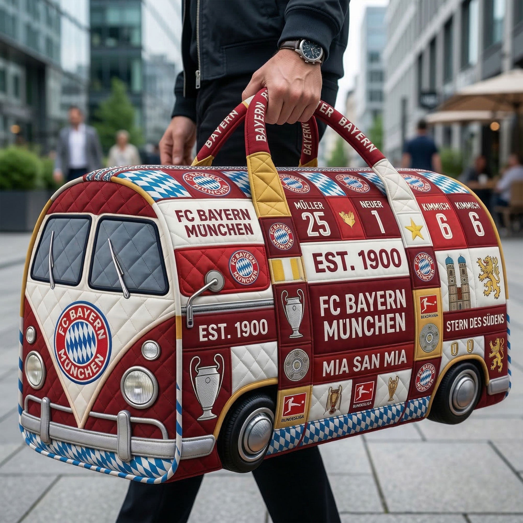 BAY Premium Quilted Duffle Bag DAT