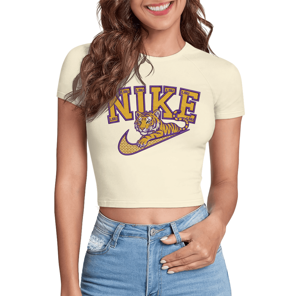 LSU Tight Cropped T-shirt HTTT