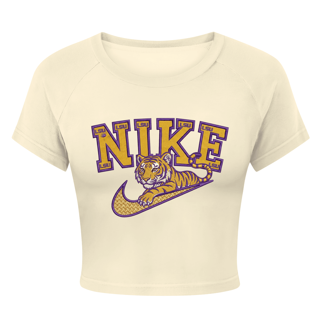 LSU Tight Cropped T-shirt HTTT