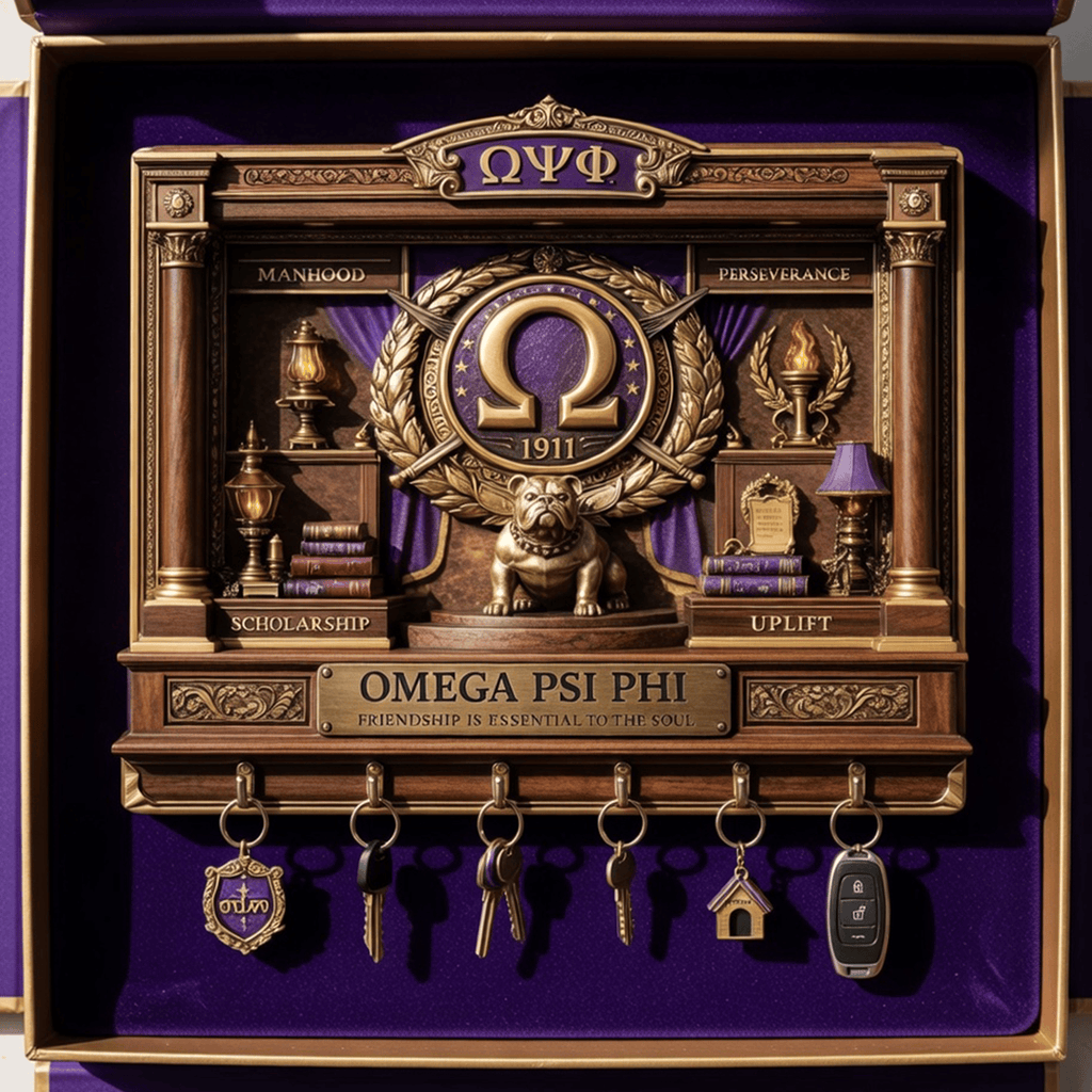 OMPP WALL-MOUNTED KEY HOLDER LNTH