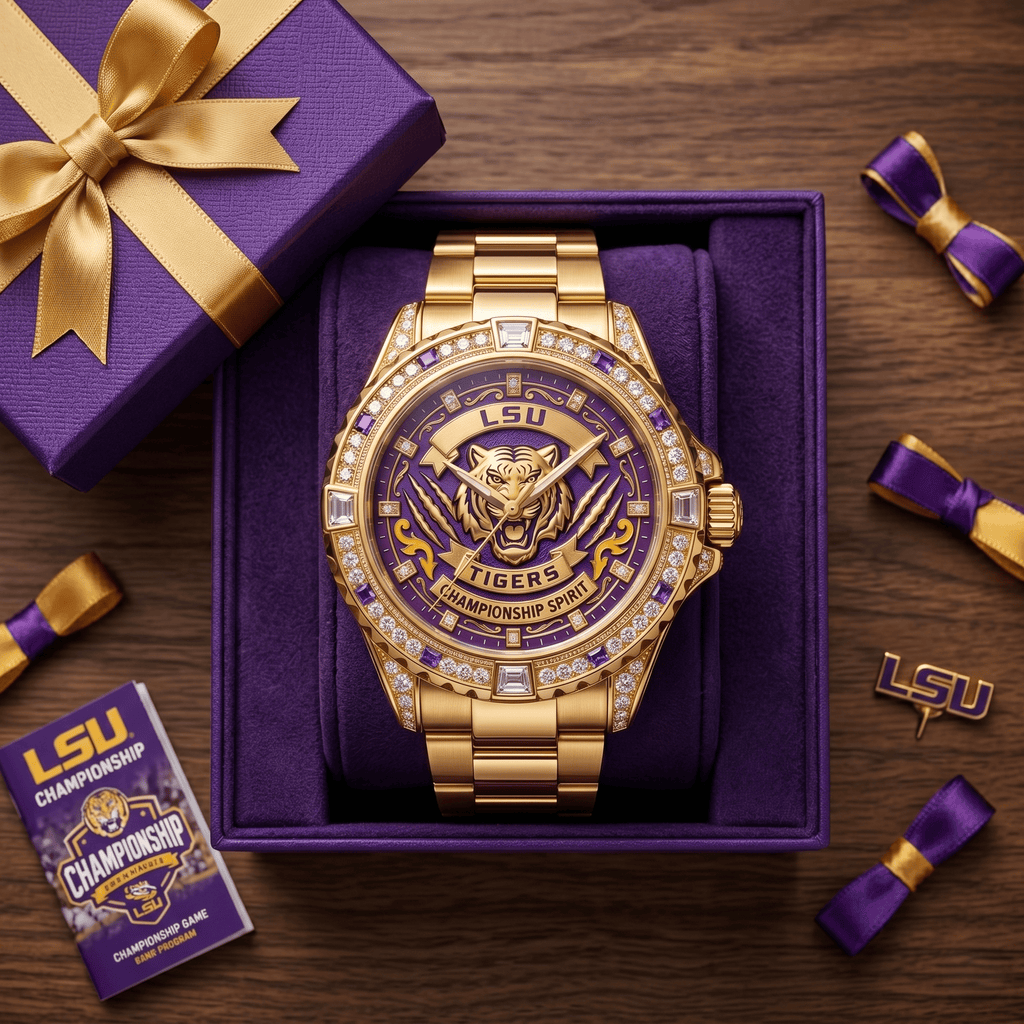 LSU Stainless Steel Watch HTTT