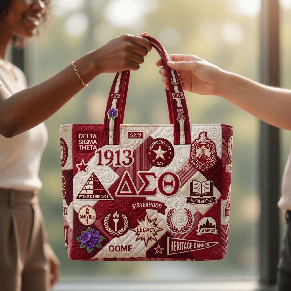 DST QUILTED TOTE BAG PDL