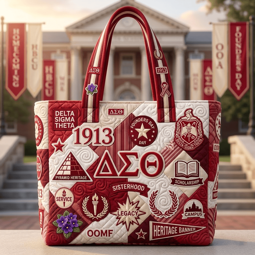 DST QUILTED TOTE BAG PDL