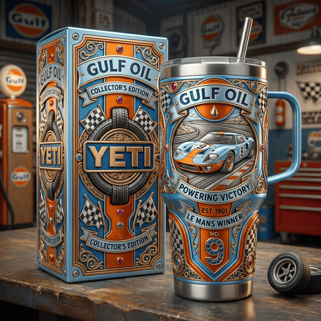 GULF 40oz Tumbler With Handle LNTH