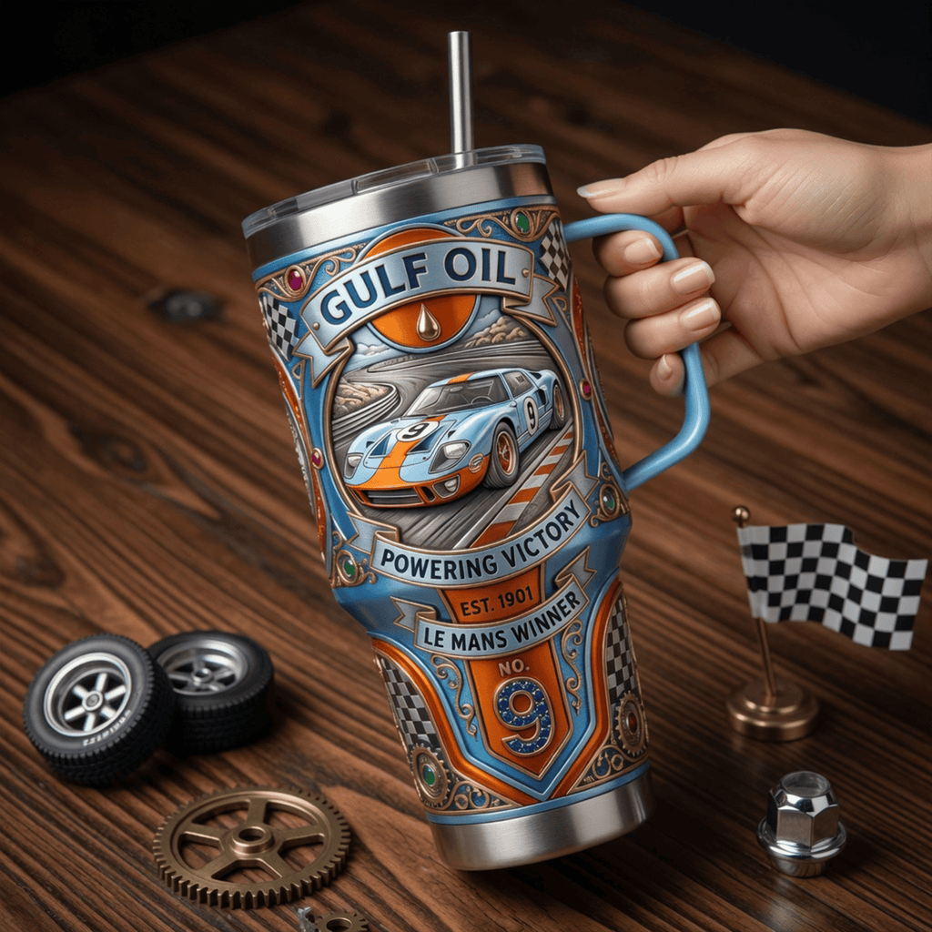 GULF 40oz Tumbler With Handle LNTH