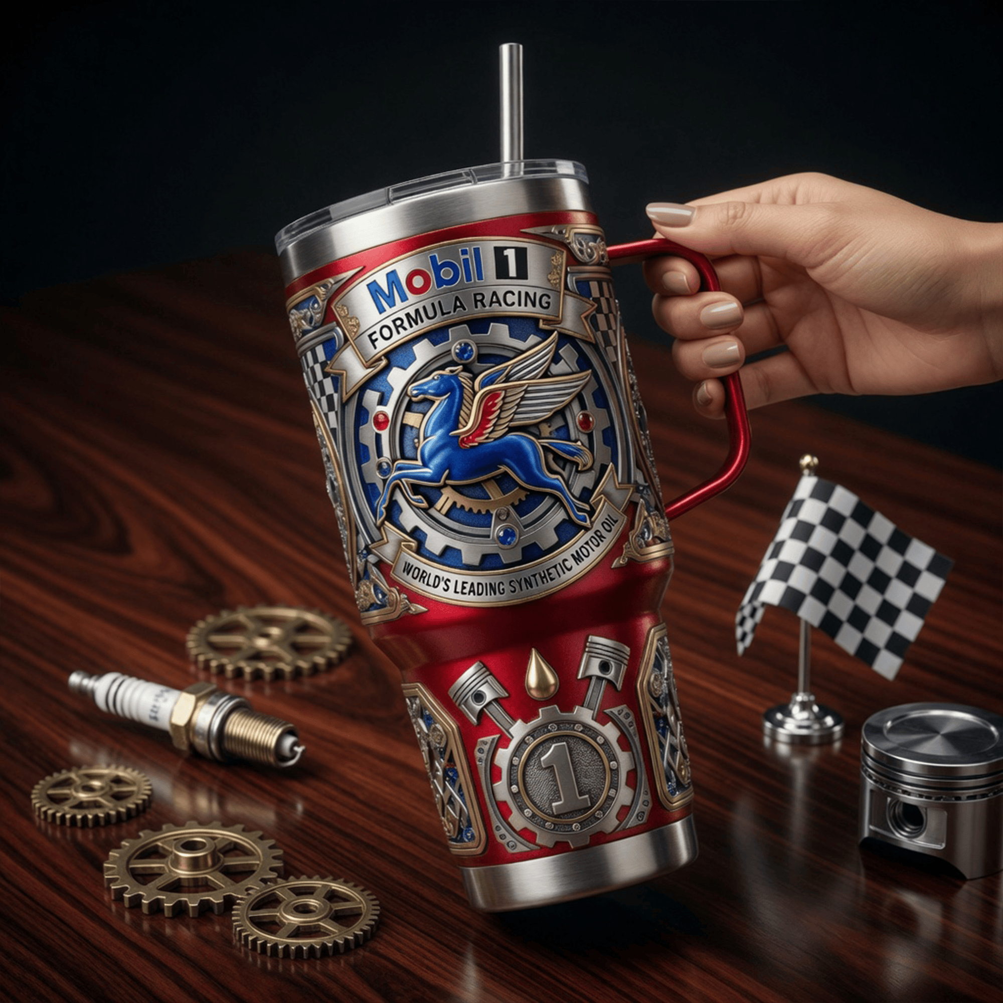 MB1 40oz Tumbler With Handle LNTH