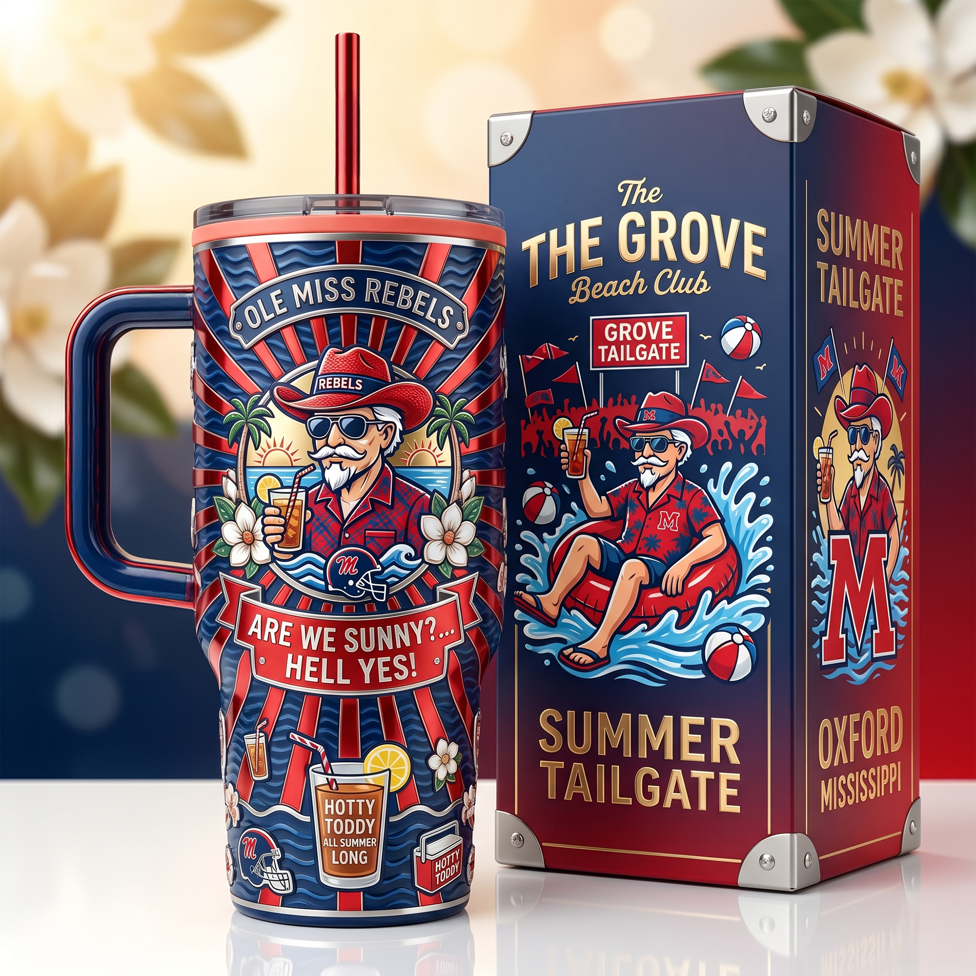 OMR 40oz Tumbler With Handle LNTH