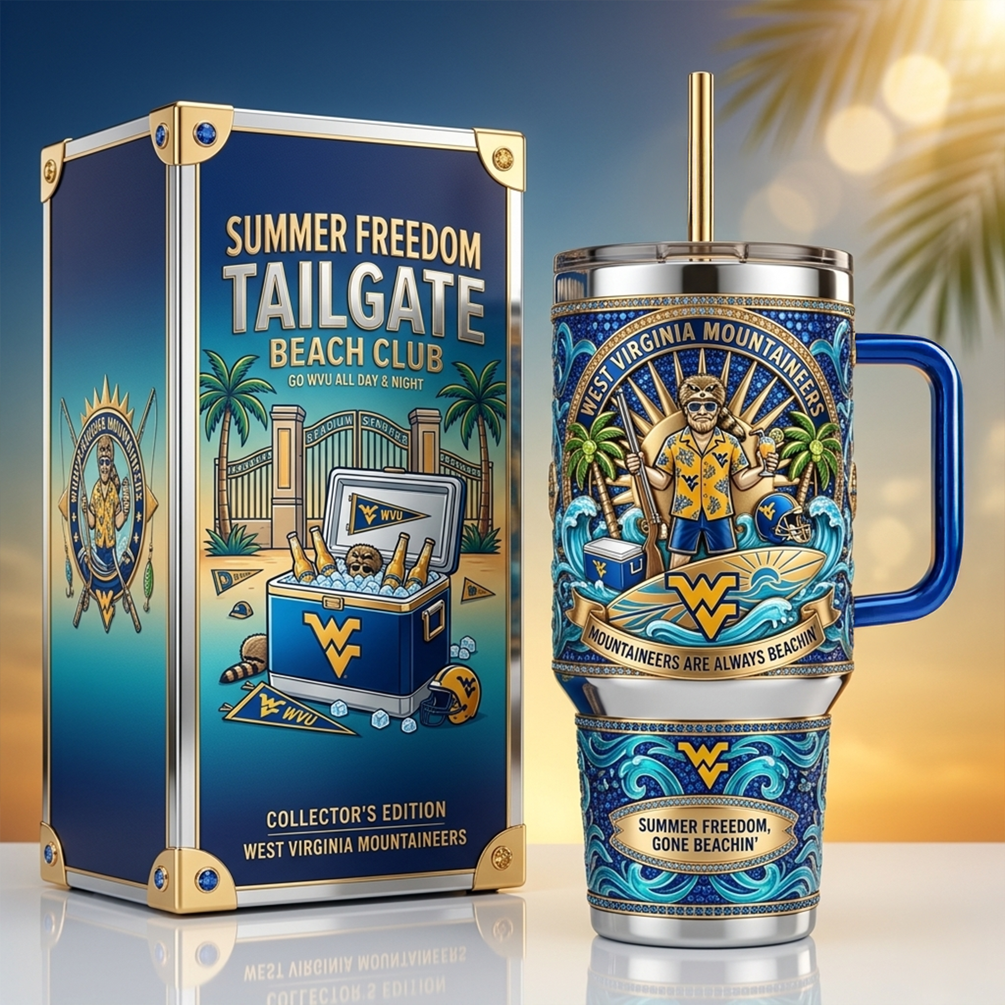 WVM 40oz Tumbler With Handle LNTH