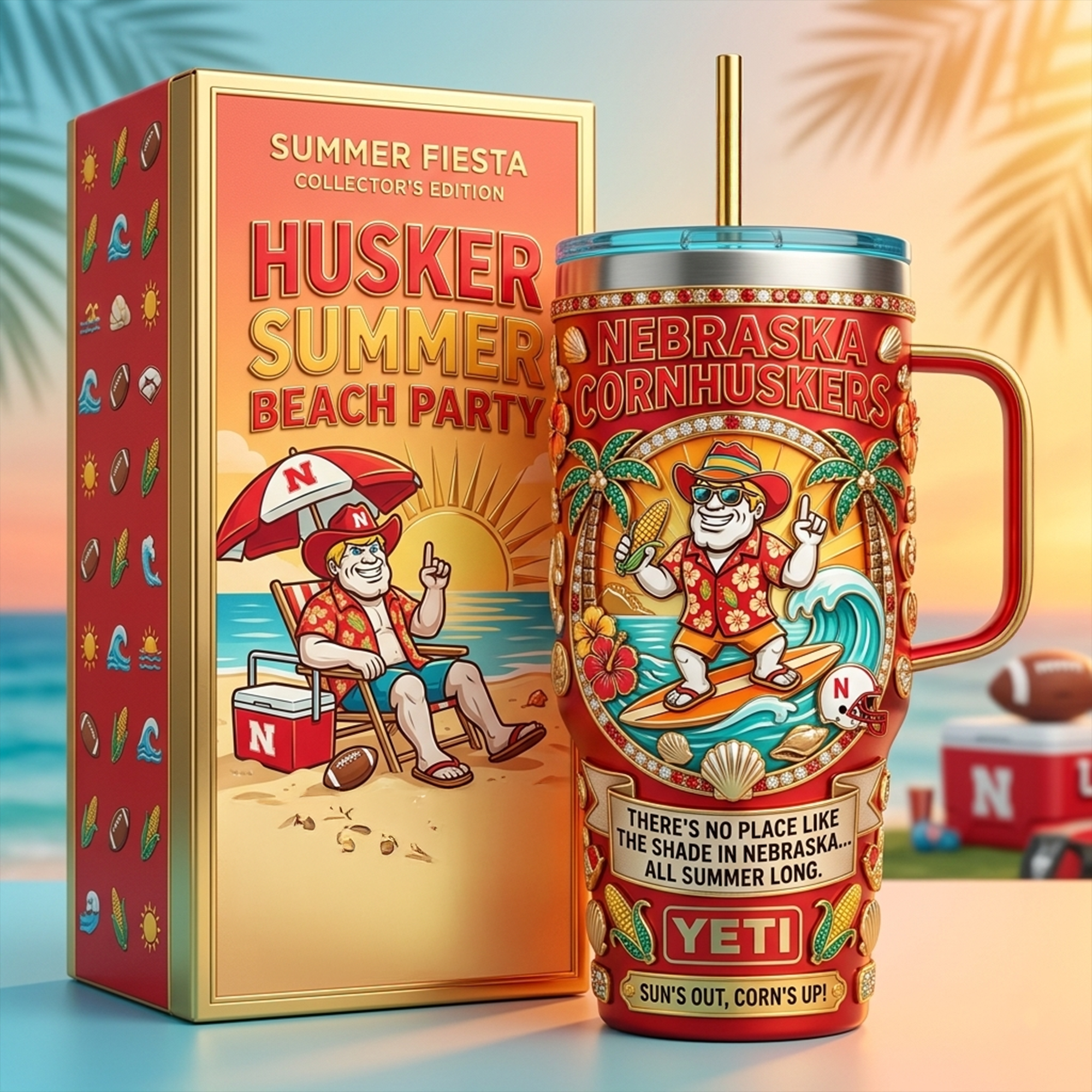 NCH 40oz Tumbler With Handle LNTH