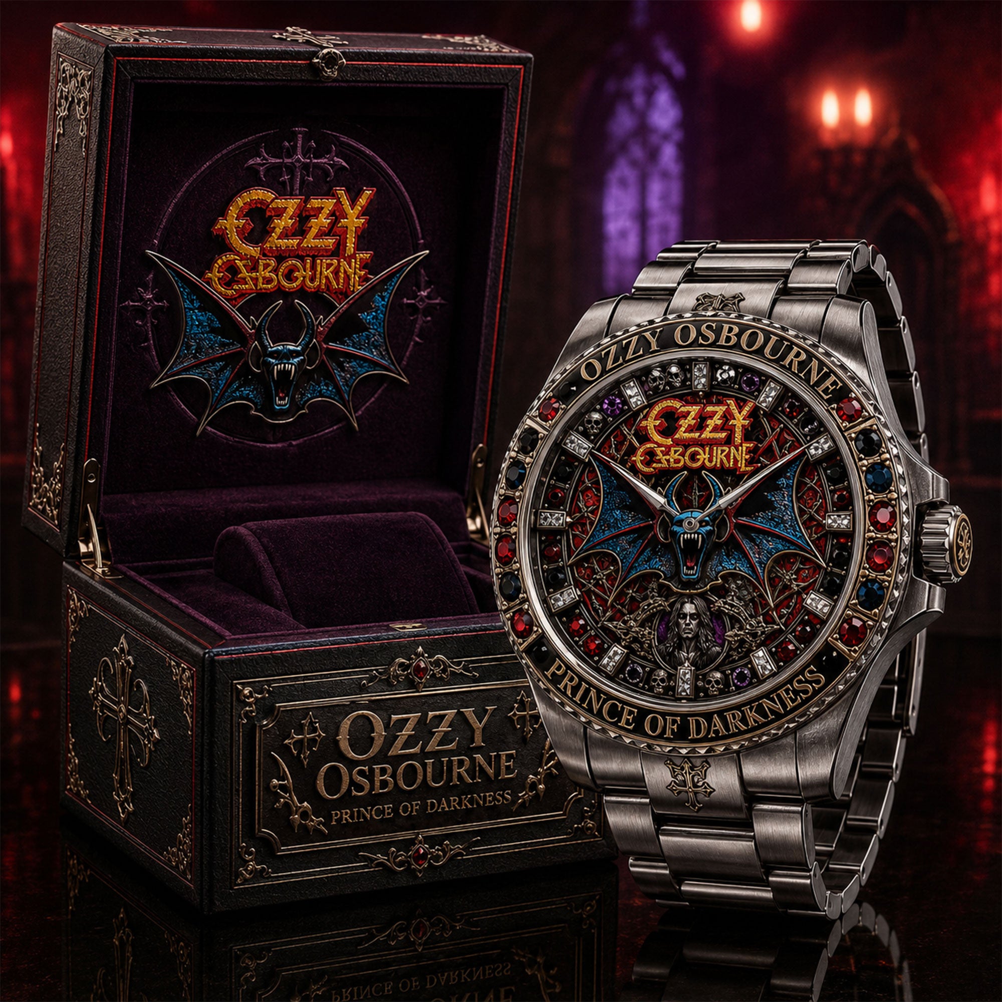 OZOB Premium Stainless Steel Watch TNSM