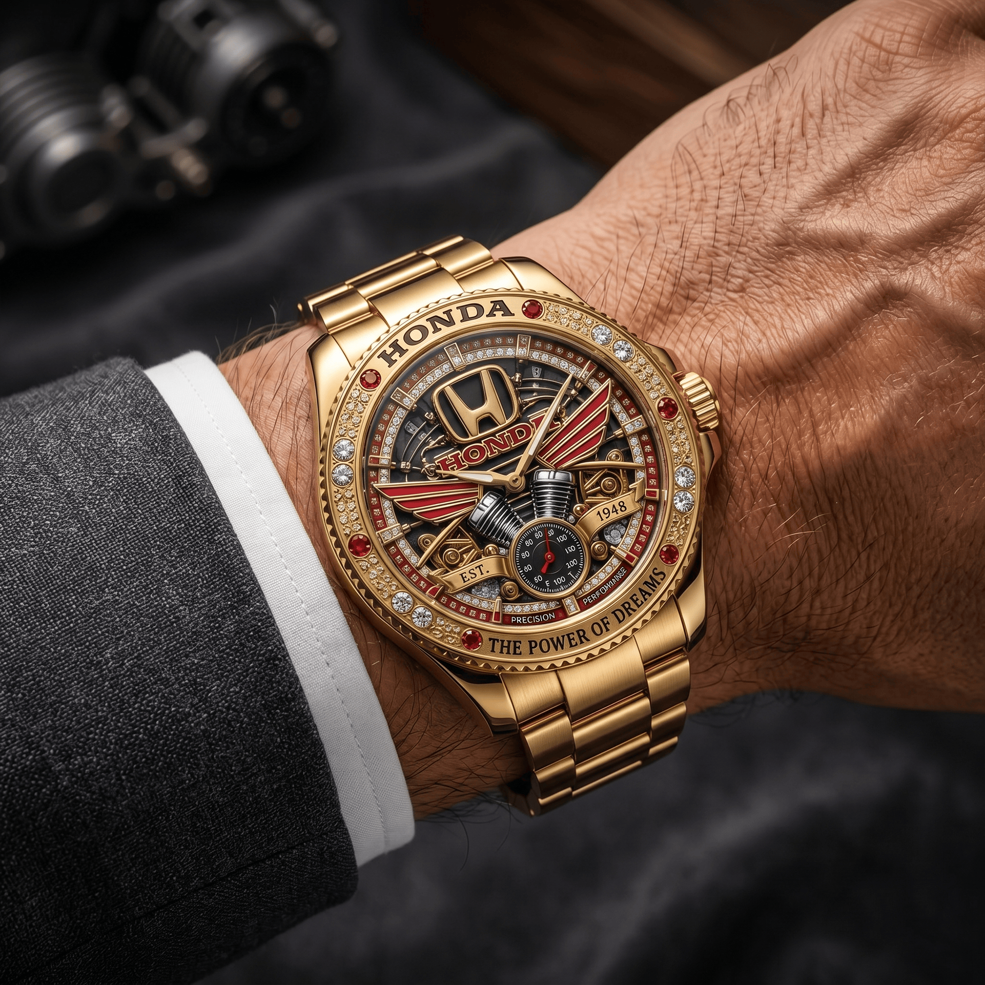 HND Premium Stainless Steel Watch LNTH