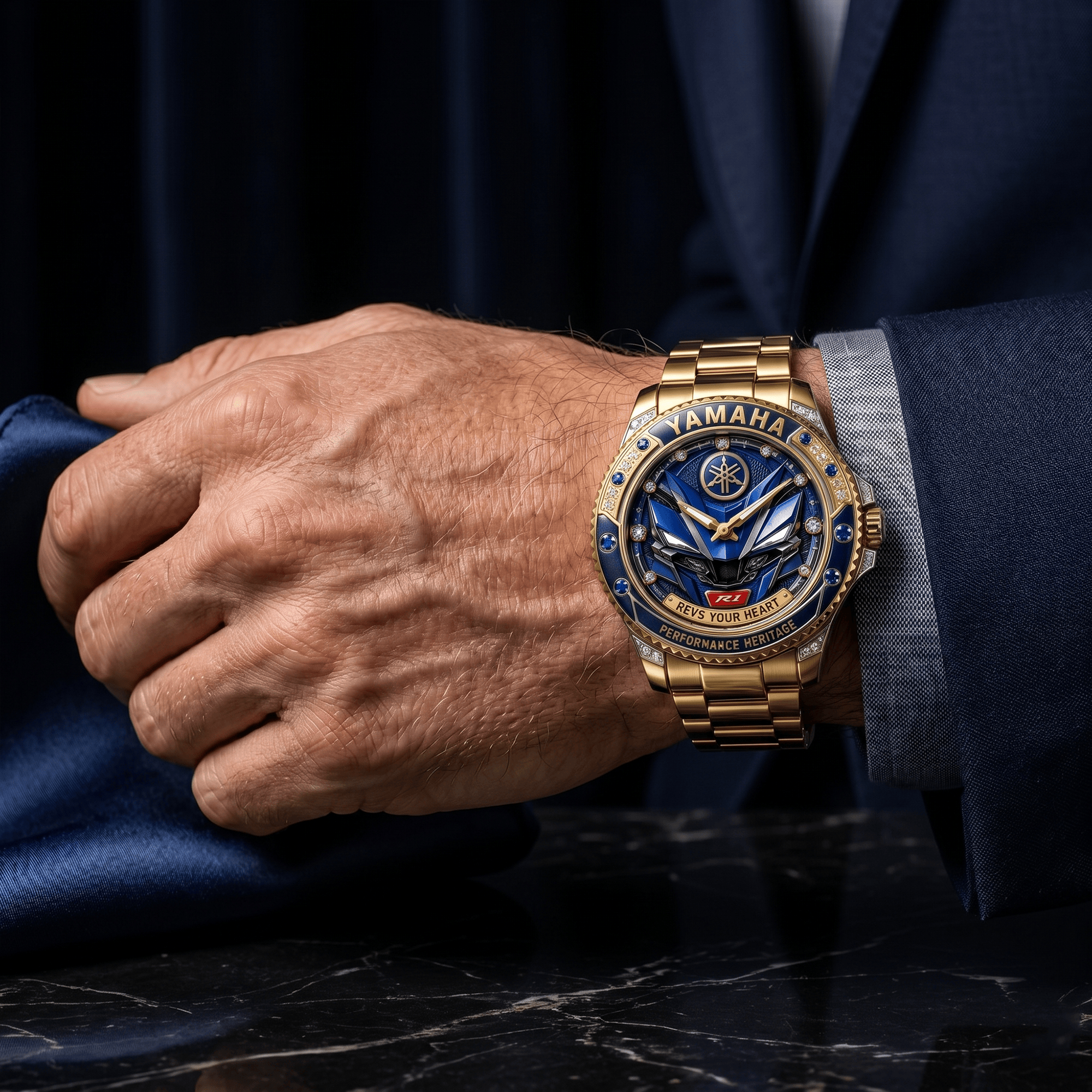 YMH Premium Stainless Steel Watch LNTH