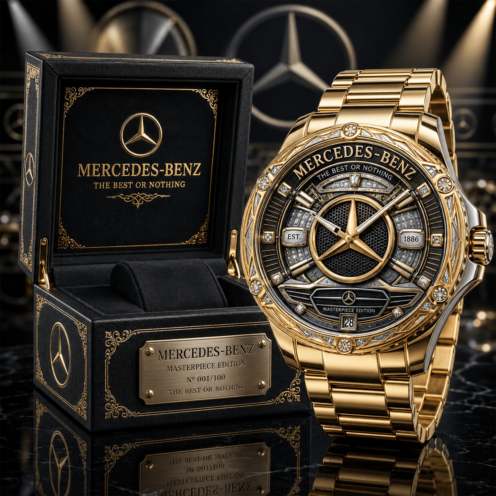 MCDB Premium Stainless Steel Watch LNTH