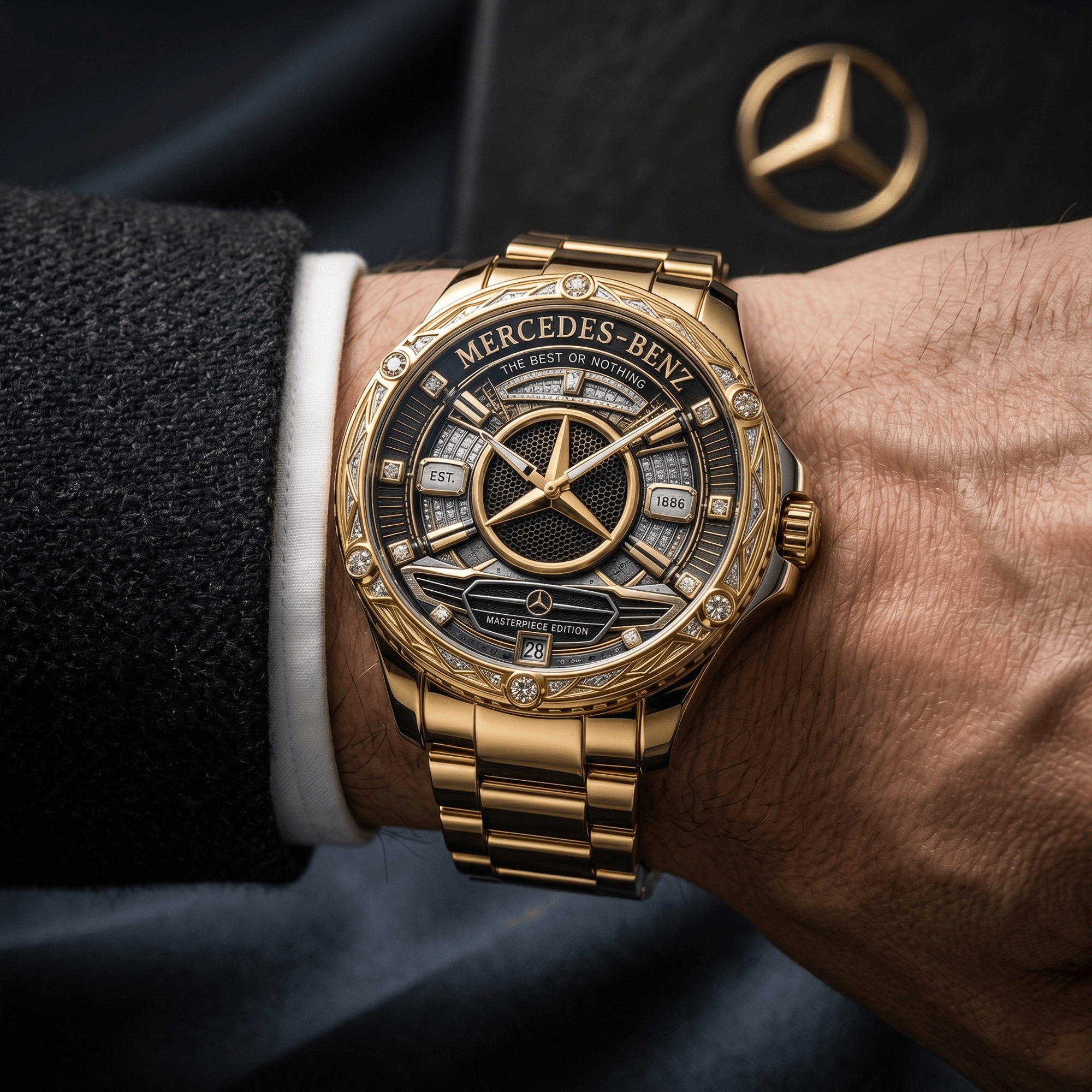 MCDB Premium Stainless Steel Watch LNTH