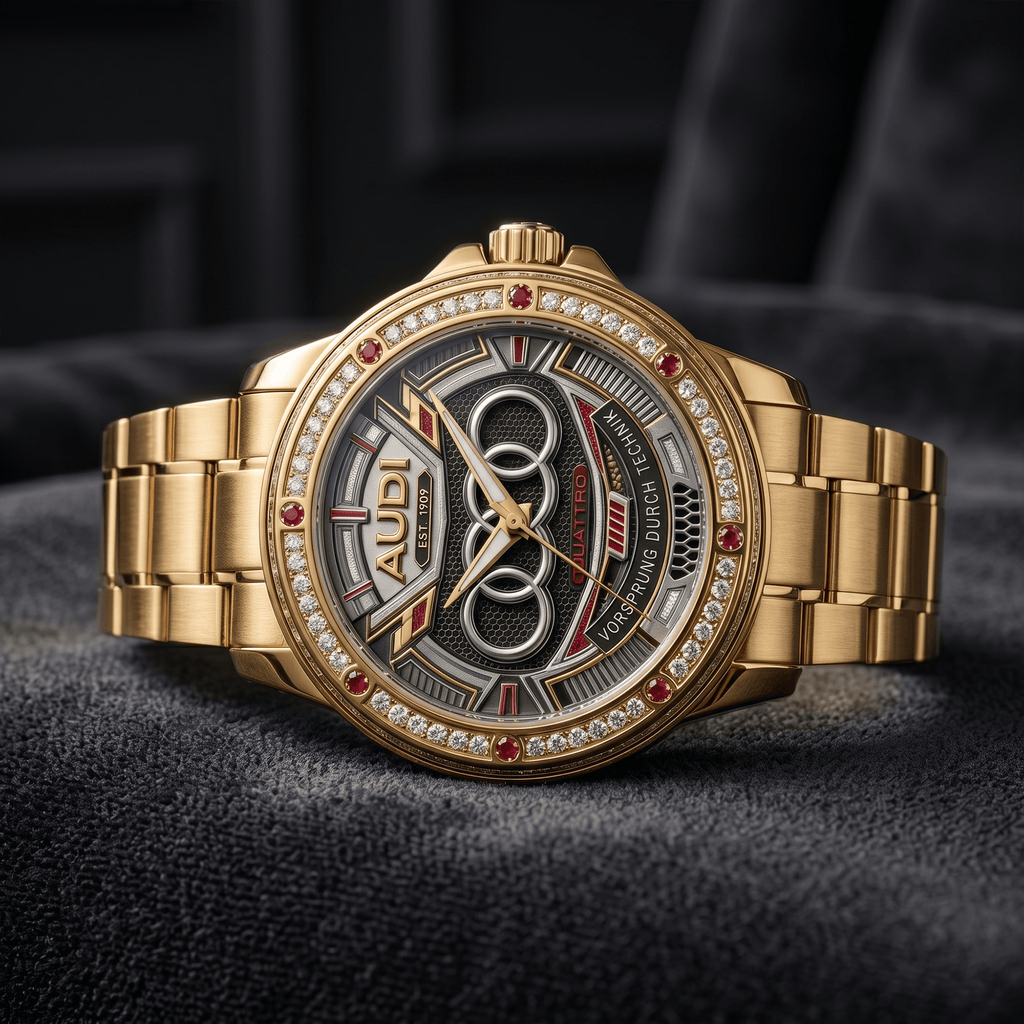 AUD Premium Stainless Steel Watch LNTH