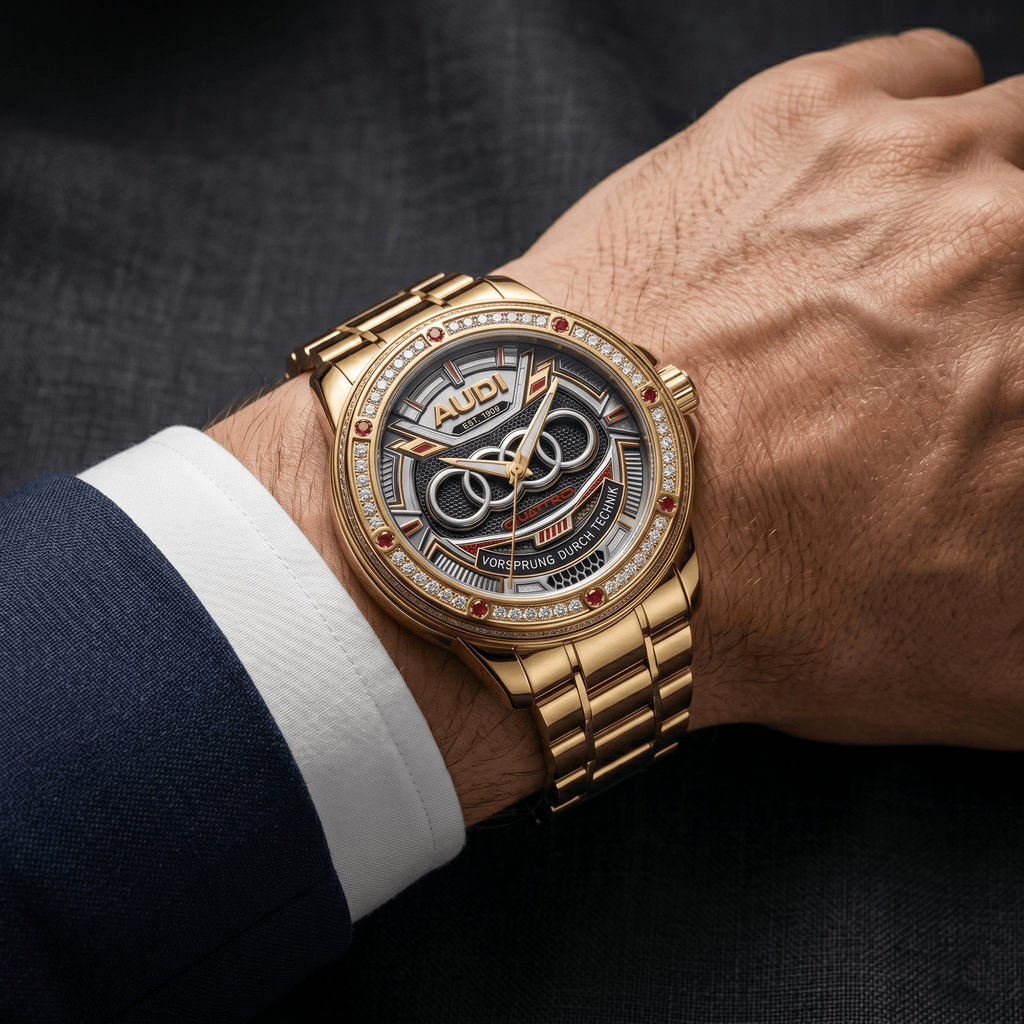 AUD Premium Stainless Steel Watch LNTH