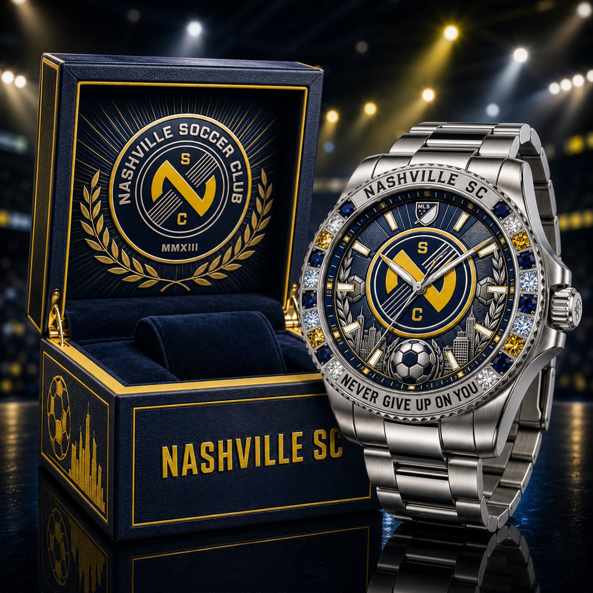 NS Premium Stainless Steel Watch TNSM