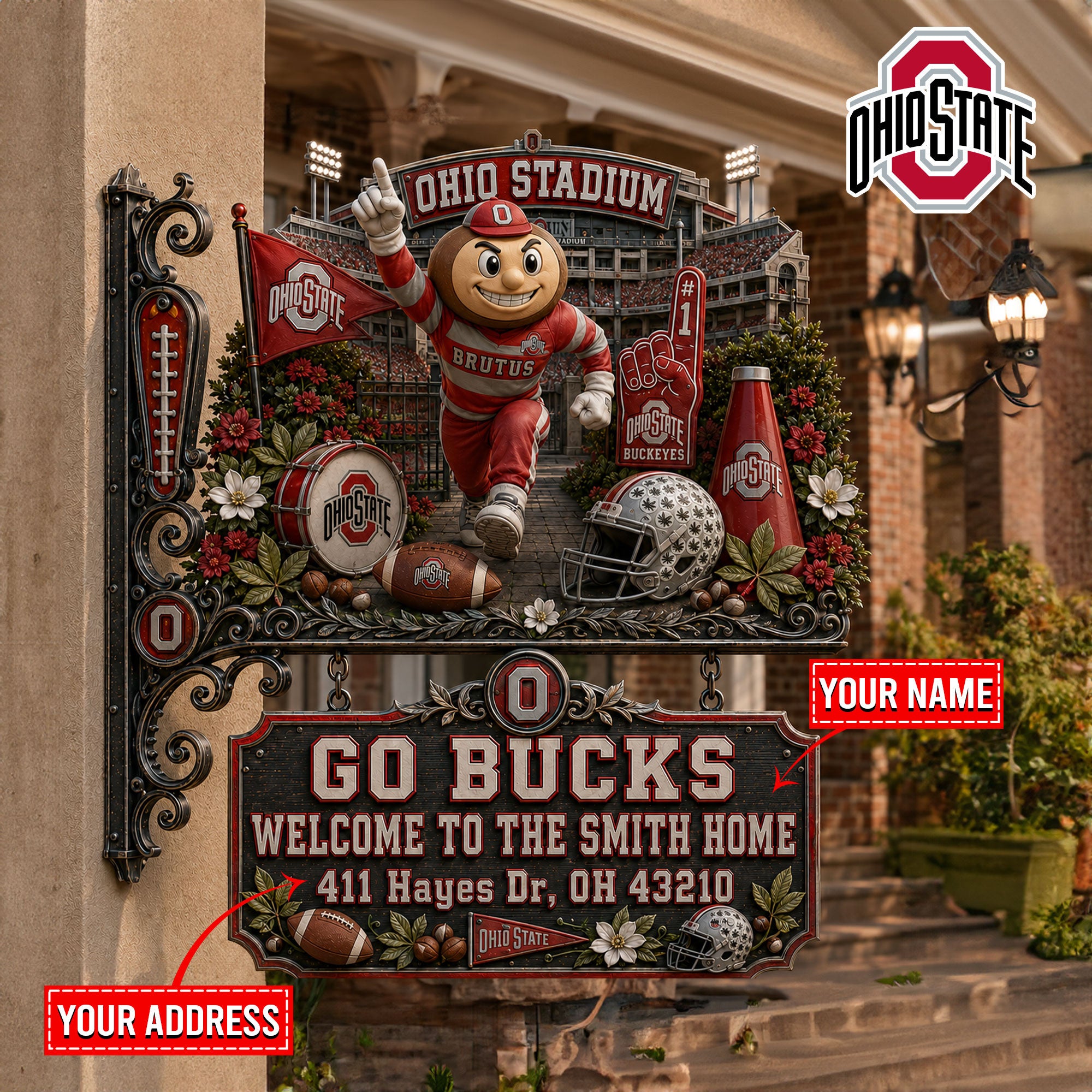 OSB Premium Welcome Sign TNSM