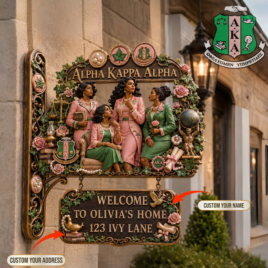 AKA Premium Welcome Sign TNSM