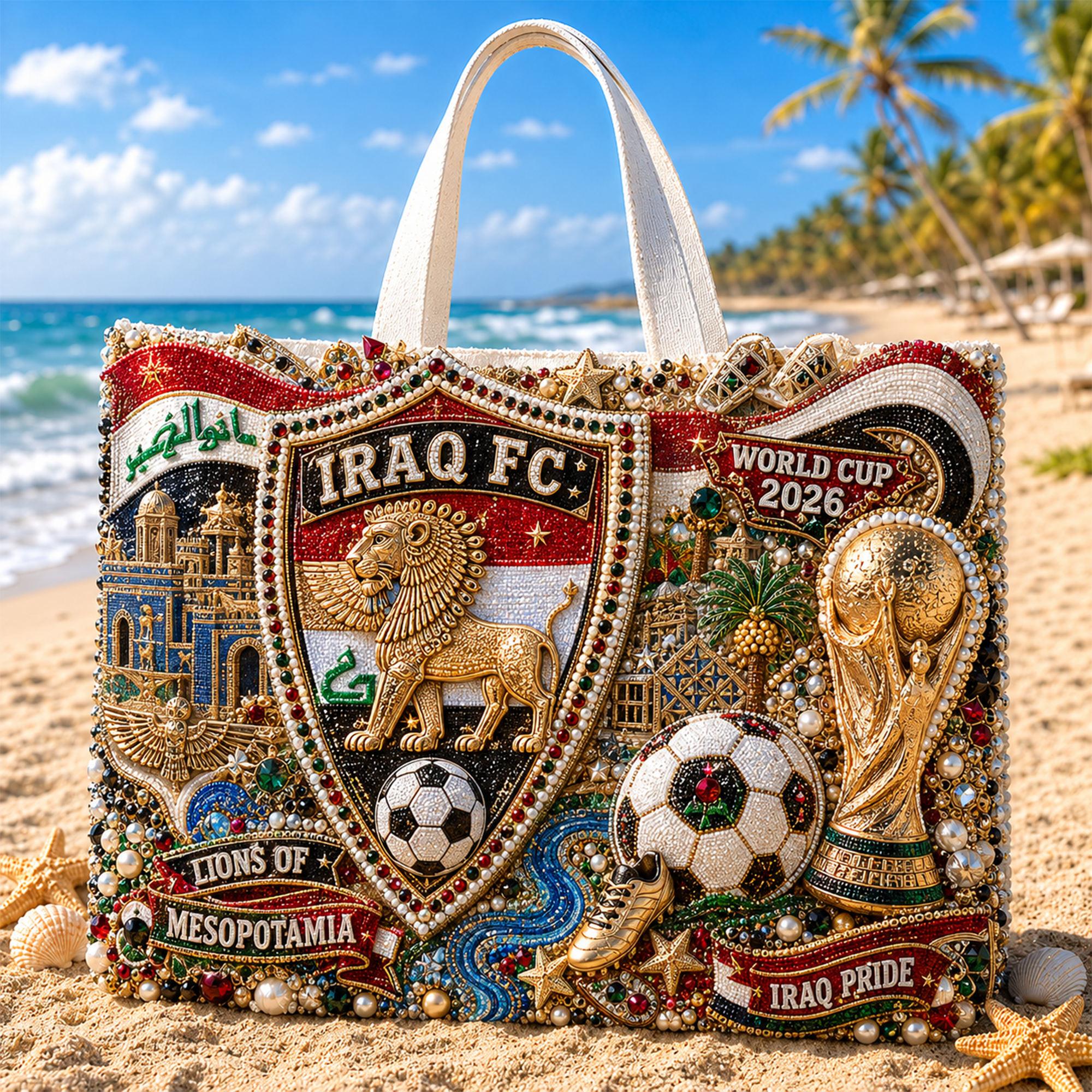 IRQ Summer Vibes Tote Bag LNTH
