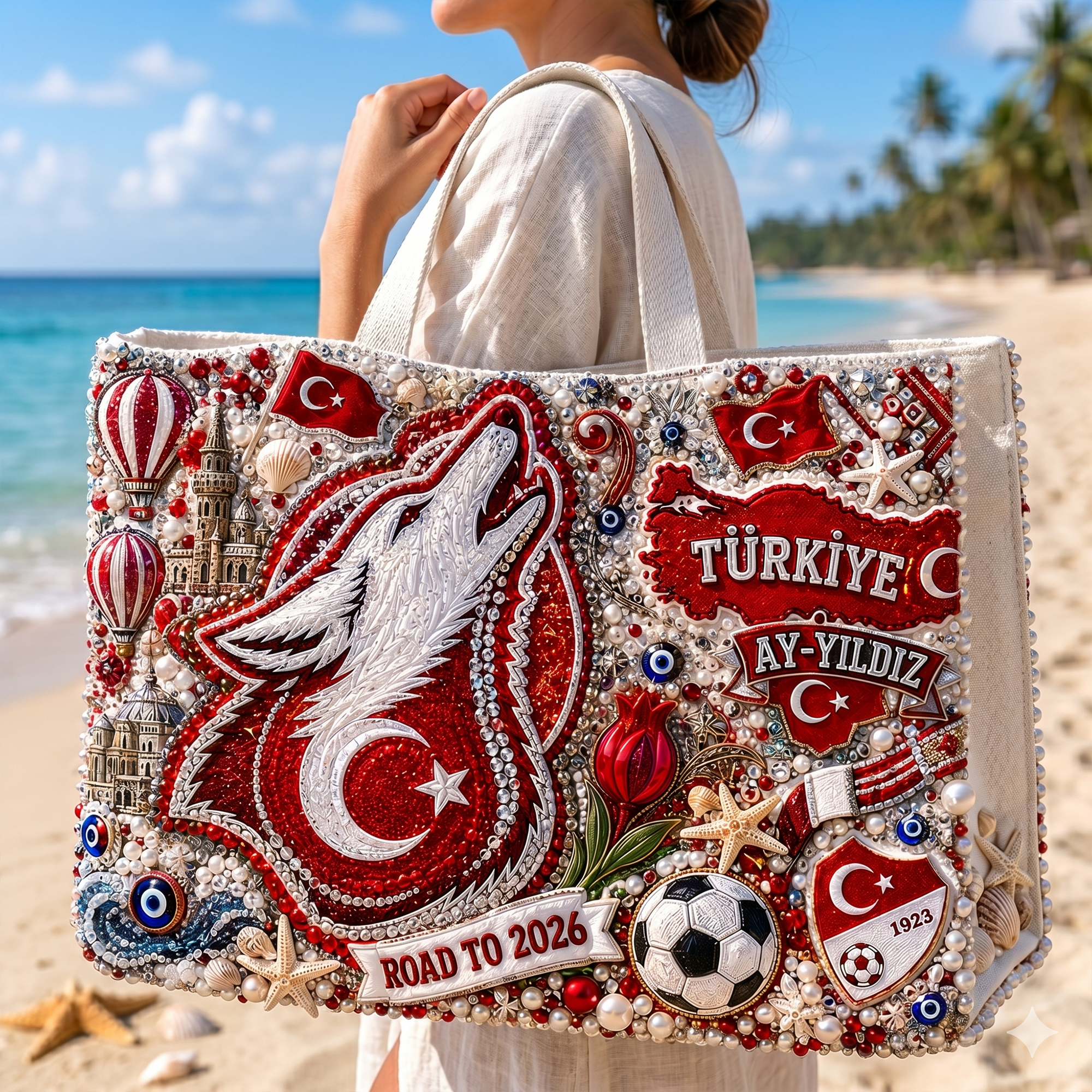 TKFC Summer Vibes Tote Bag LNTH