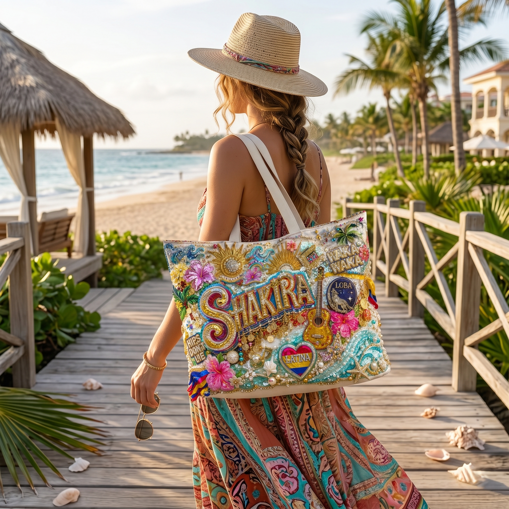 SKR Summer Vibes Tote Bag HTTT
