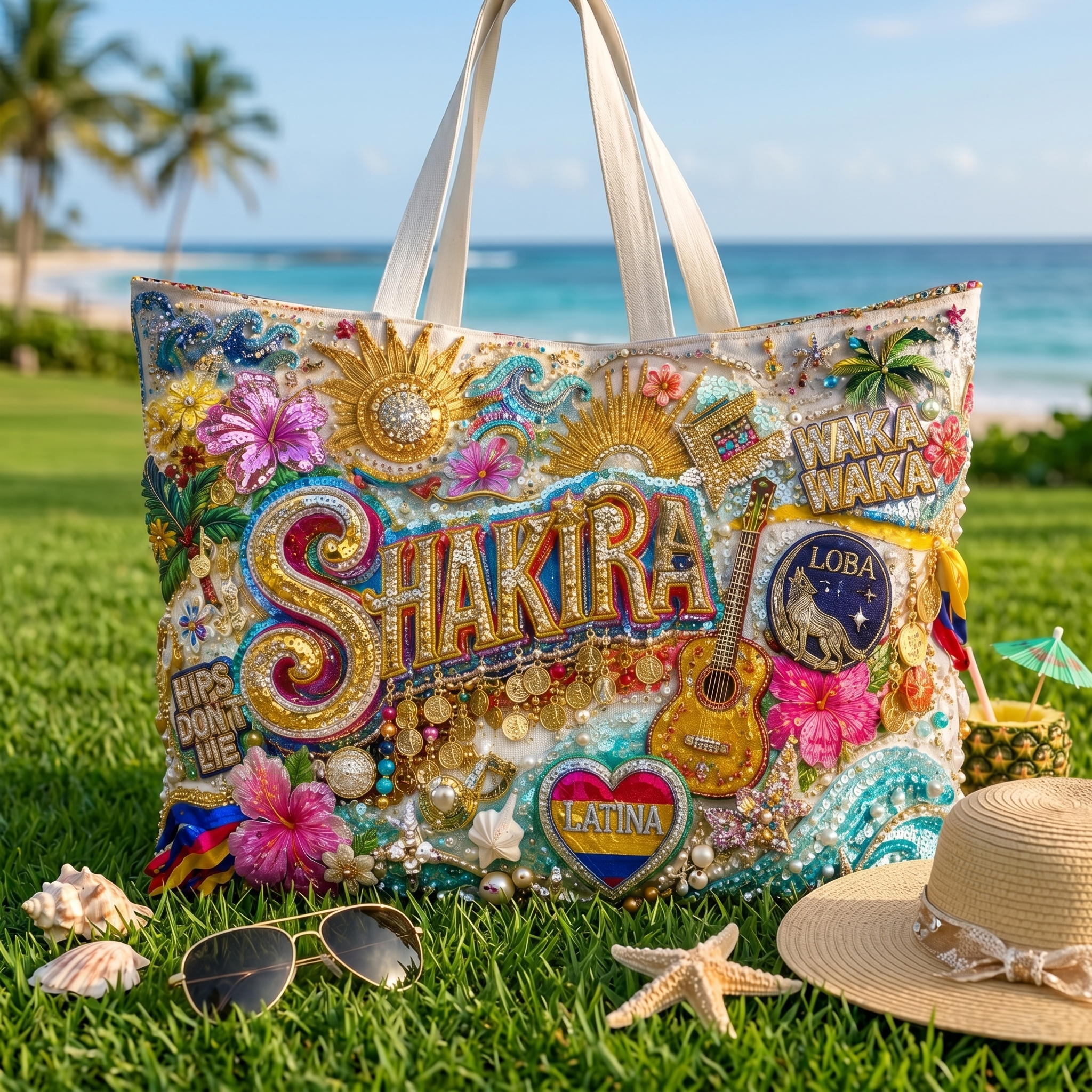 SKR Summer Vibes Tote Bag HTTT